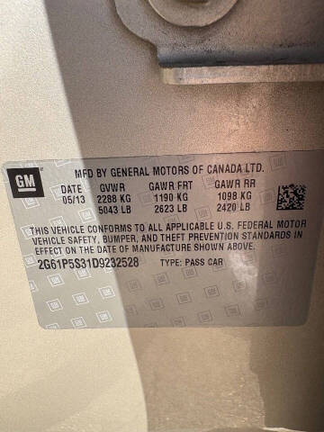 2013 Cadillac XTS Luxury Collection