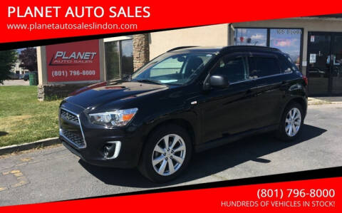 2015 Mitsubishi Outlander Sport for sale at PLANET AUTO SALES in Lindon UT