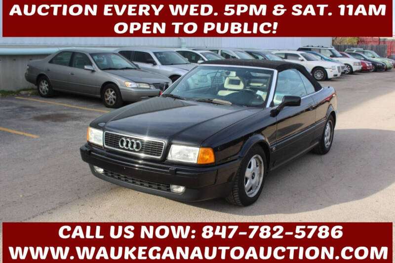 1994 Audi Cabriolet for sale at Waukegan Auto Auction in Waukegan IL
