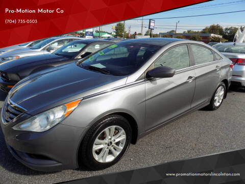 2012 Hyundai Sonata for sale at Pro-Motion Motor Co in Lincolnton NC
