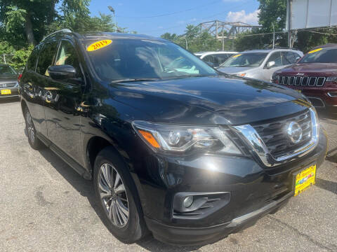 2019 Nissan Pathfinder for sale at Din Motors in Passaic NJ