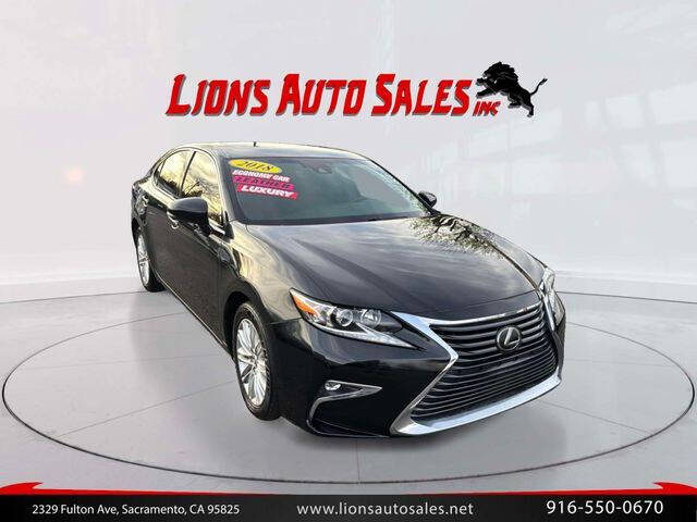 2018 Lexus ES 350 for sale at LIONS AUTO SALES in Sacramento CA
