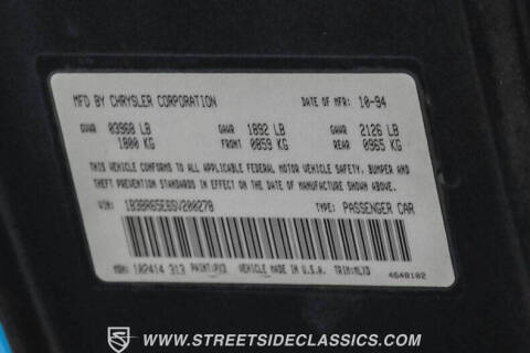 1995 Dodge Viper RT/10