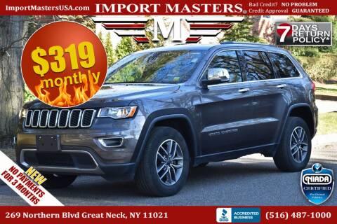 2020 Jeep Grand Cherokee for sale at Import Masters in Great Neck NY