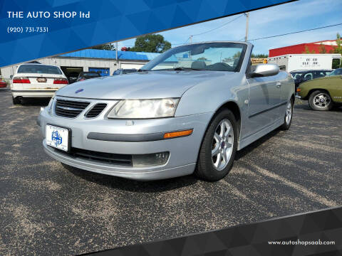 2007 Saab 9-3 for sale at THE AUTO SHOP ltd in Appleton WI