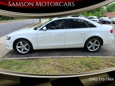 2010 Audi A4 for sale at Samson Motorcars inc in Bowling Green VA