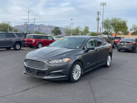 2016 Ford Fusion Hybrid for sale at CAR WORLD in Tucson AZ