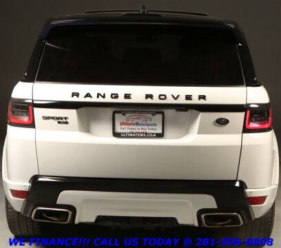 2019 Land Rover Range Rover Sport HST