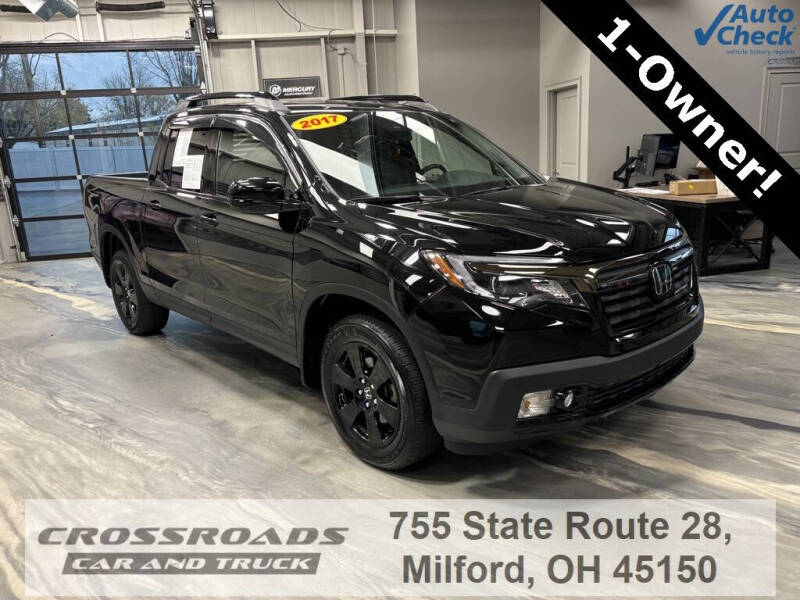 2017 Honda Ridgeline for sale at Crossroads Car and Truck - Crossroads Car & Truck - Milford in Milford OH