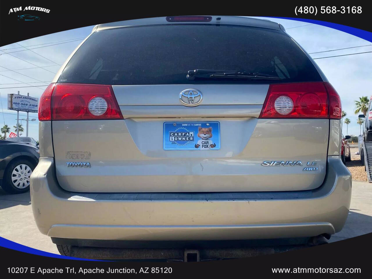 2006 Toyota Sienna for sale at ATM MOTORS in Apache Junction, AZ