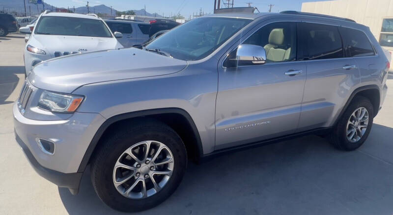 2016 Jeep Grand Cherokee for sale at Hugo Motors INC in El Paso TX