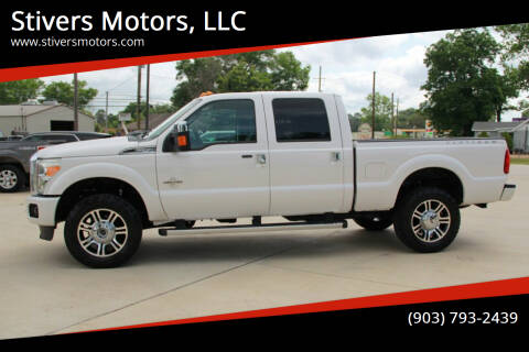 2015 Ford F-250 Super Duty for sale at Stivers Motors, LLC in Nash TX