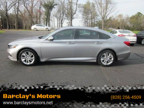 2018 Honda Accord for sale at Barclay's Motors in Conover NC