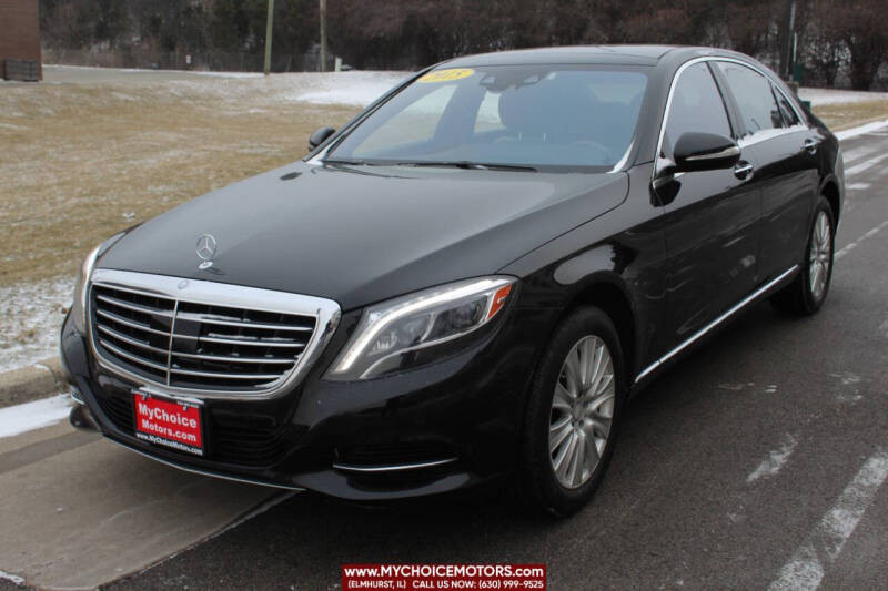 2015 Mercedes-Benz S-Class for sale at My Choice Motors Elmhurst in Elmhurst IL