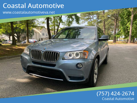 2011 BMW X3 for sale at Coastal Automotive in Virginia Beach VA