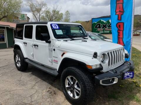 2019 Jeep Wrangler Unlimited for sale at 4X4 Auto Sales in Durango CO