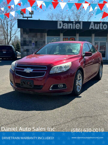 2013 Chevrolet Malibu for sale at Daniel Auto Sales Inc in Clinton Township MI