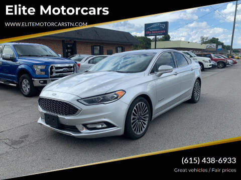 2018 Ford Fusion Hybrid for sale at Elite Motorcars in Smyrna TN
