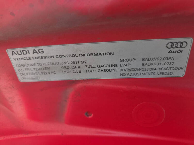 2011 Audi A3 2.0T Premium Plus PZEV