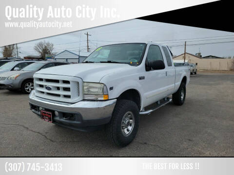 2003 Ford F-250 Super Duty for sale at Quality Auto City Inc. in Laramie WY