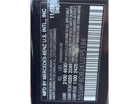 2019 Mercedes-Benz C-Class C 300