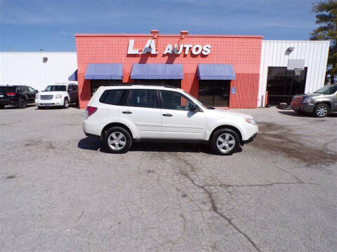 2013 Subaru Forester for sale at L A AUTOS in Omaha NE