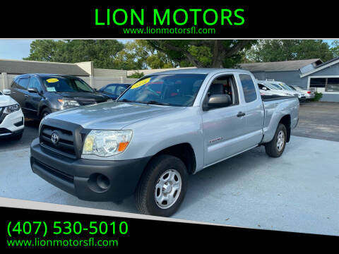 2008 Toyota Tacoma for sale at LION MOTORS in Orlando FL