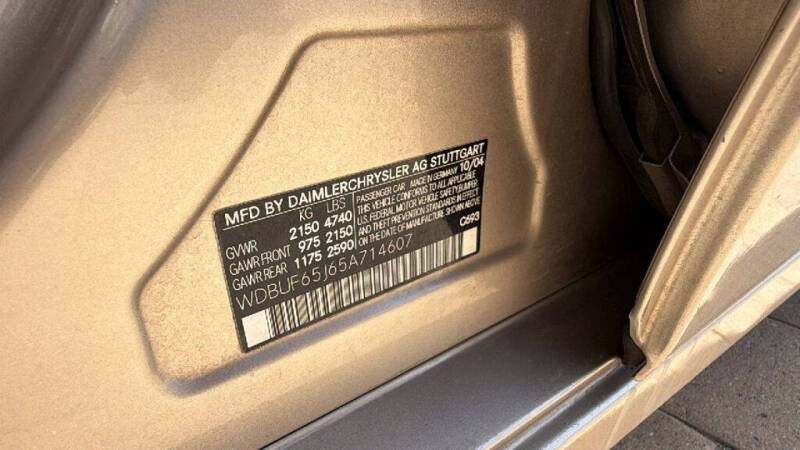 2005 Mercedes-Benz E-Class E 320