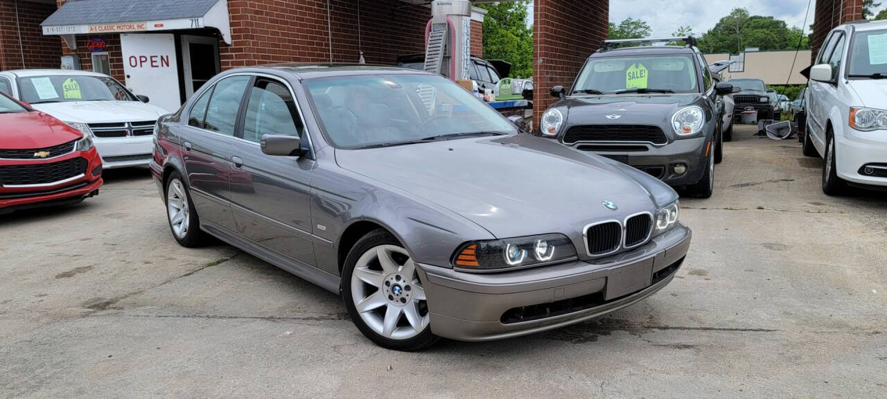 2003 BMW 5 Series for sale at A1 Classic Motor Inc in Fuquay Varina, NC