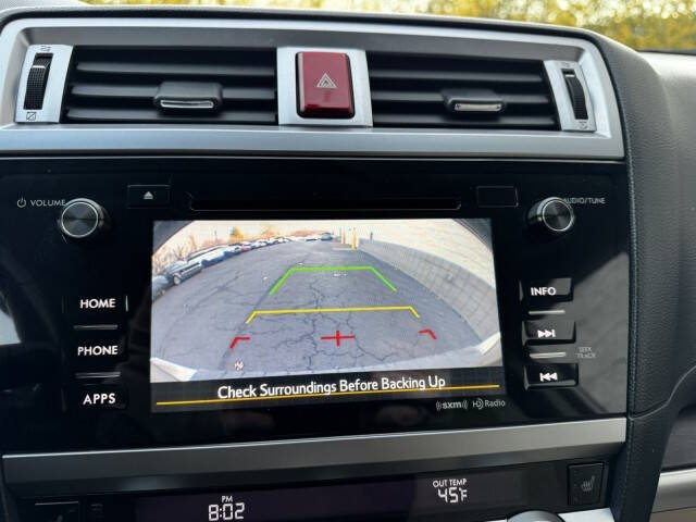 2016 Subaru Outback 2.5i Limited