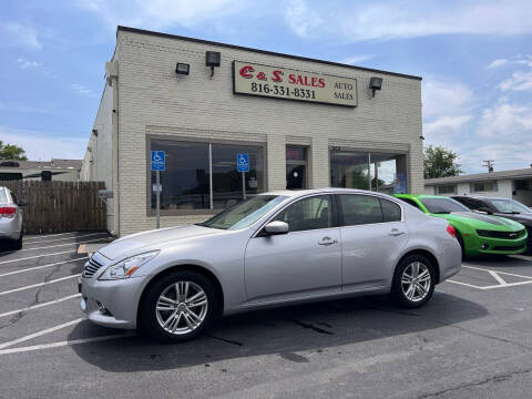 2012 Infiniti G37 Sedan for sale at C & S SALES in Belton MO