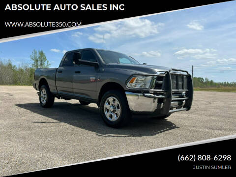 2012 RAM 3500 for sale at ABSOLUTE AUTO SALES INC in Corinth MS