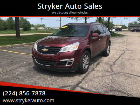2016 Chevrolet Traverse for sale at Stryker Auto Sales in South Elgin IL