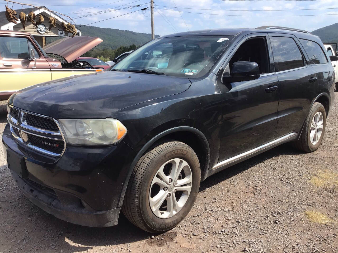 Black 2013 Dodge Durango SXT AWD SXT 4dr SUV 1