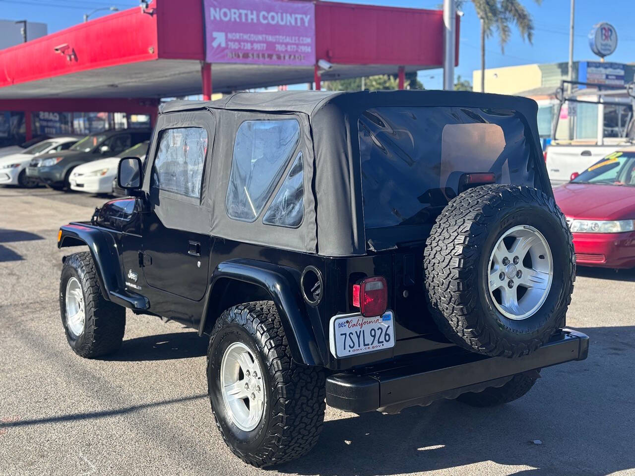 2003 Jeep Wrangler for sale at North County Auto in Oceanside, CA