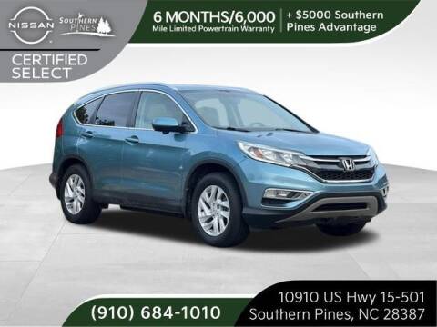 2015 Honda CR-V for sale at PHIL SMITH AUTOMOTIVE GROUP - Pinehurst Nissan Kia in Southern Pines NC