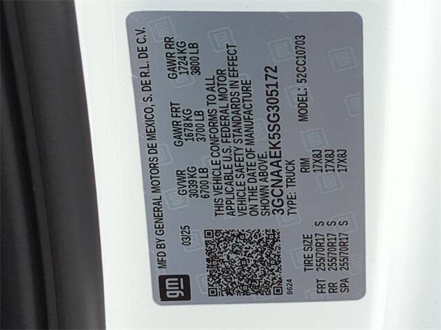 2025 Chevrolet Silverado 1500