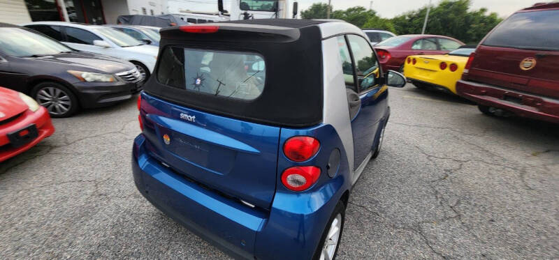 2008 Smart fortwo passion cabrio