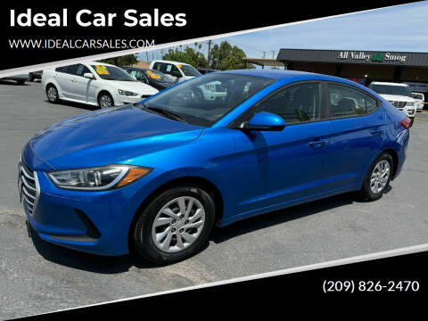 2017 Hyundai Elantra for sale at Ideal Car Sales - Turlock in Turlock CA