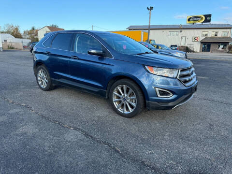 2018 Ford Edge for sale at Riverside Auto Sales & Service in Portland ME