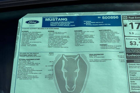 2025 Ford Mustang Dark Horse