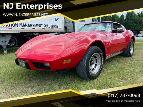 1977 Chevrolet Corvette for sale at NJ Enterprises in Indianapolis IN