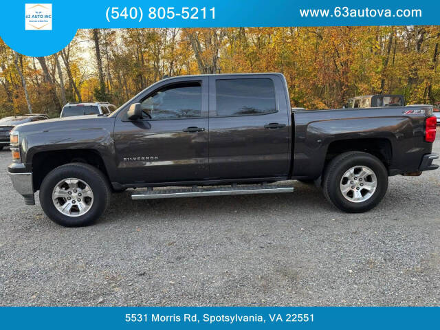 2014 Chevrolet Silverado 1500 for sale at 63 Auto Inc in Spotsylvania, VA