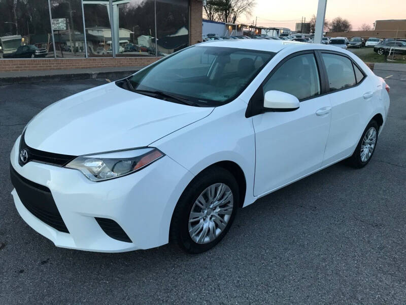 2014 Toyota Corolla for sale at Global Imports of Dalton LLC in Dalton GA