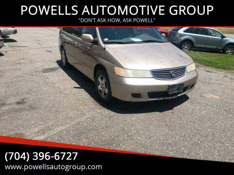 2001 Honda Odyssey for sale at POWELLS AUTOMOTIVE GROUP in Gastonia NC