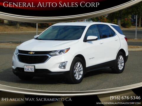 2020 Chevrolet Equinox for sale at General Auto Sales Corp in Sacramento CA