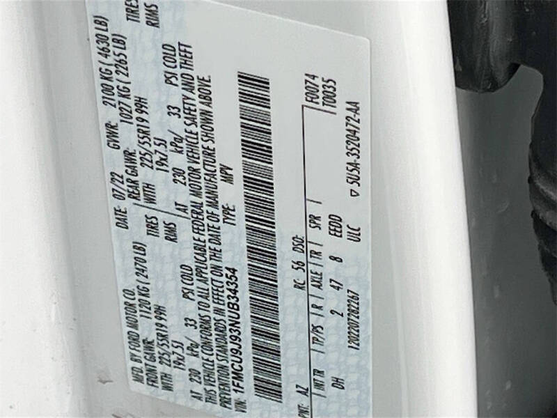 2022 Ford Escape Titanium