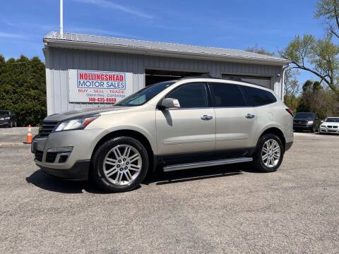 2013 Chevrolet Traverse for sale at HOLLINGSHEAD MOTOR SALES in Cambridge OH