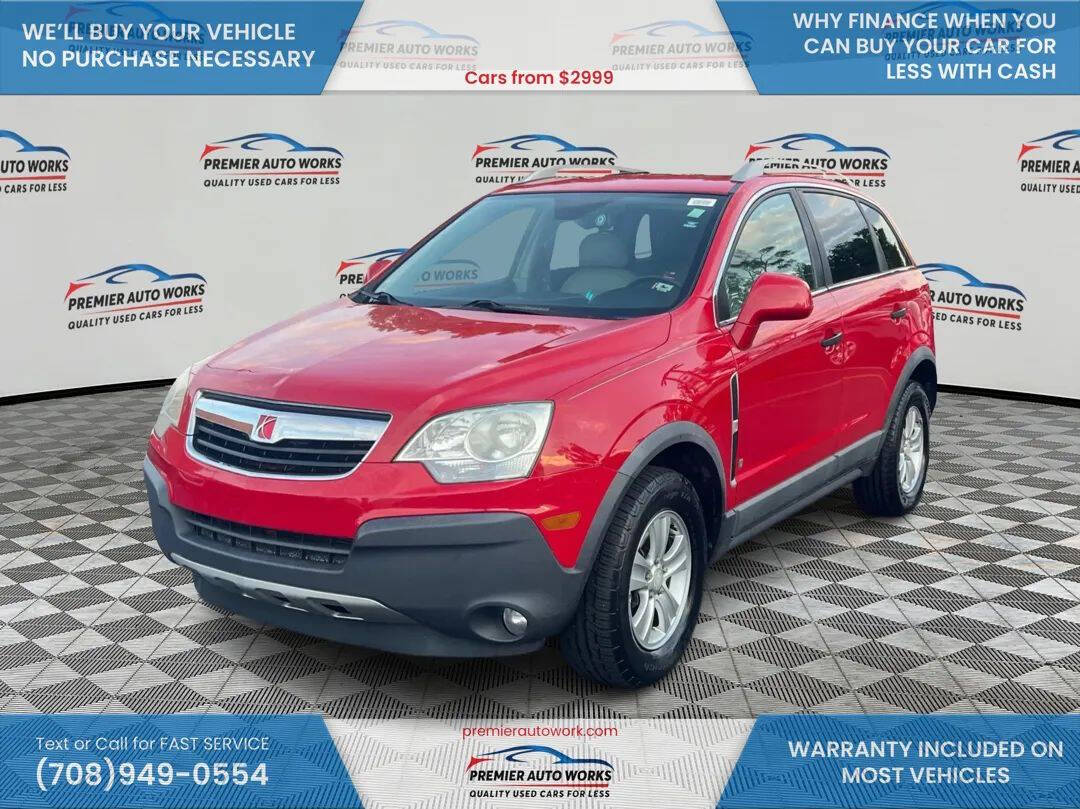 Red 2009 Saturn Vue XE XE 4dr SUV 1