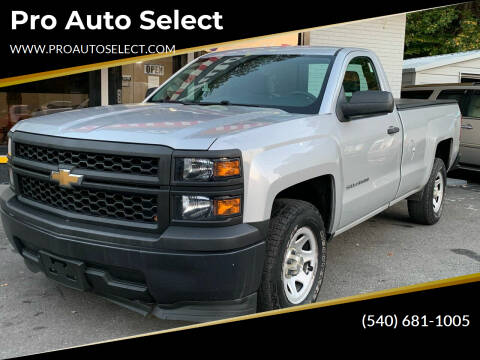 2014 Chevrolet Silverado 1500 for sale at Pro Auto Select in Fredericksburg VA